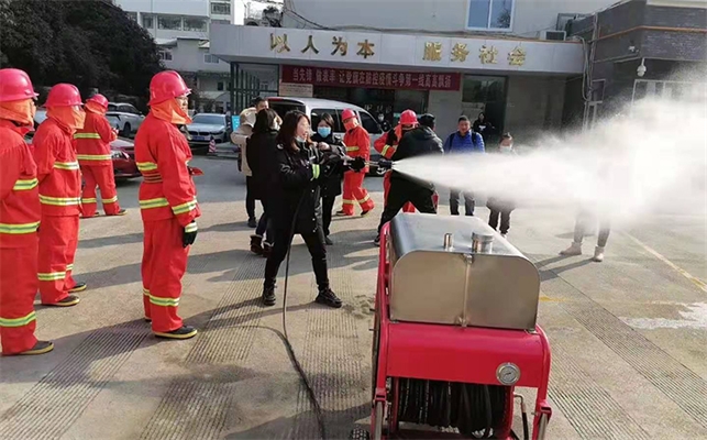 移動式高壓細水霧滅火車輛